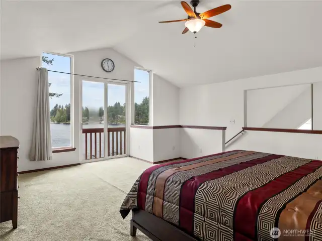 Great lake views to wake up to.