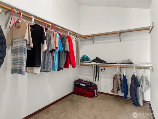 Walk in closet.