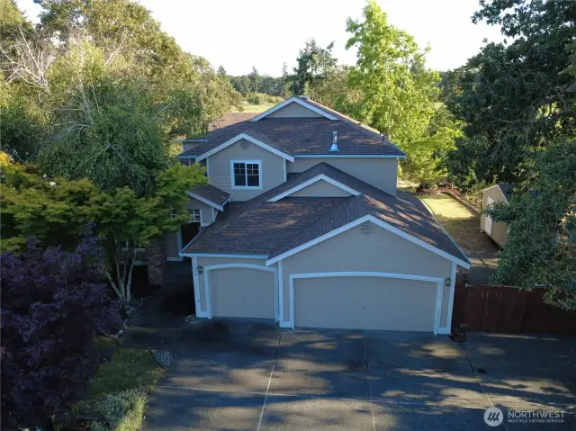 Street View: Elevated Drone Shot
