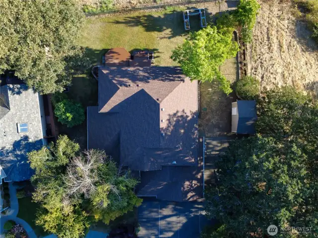 Drone Shot Directly Above