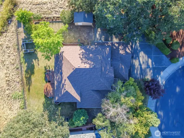 Drone Shot Directly Above