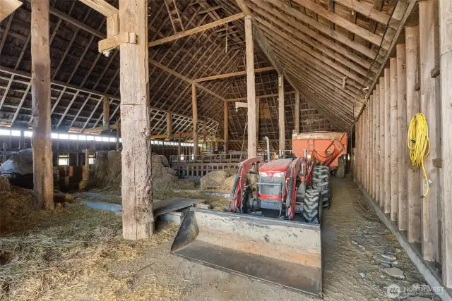 1903 barn interior.