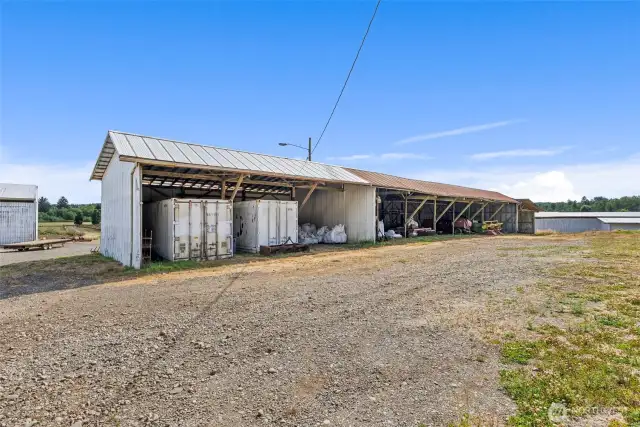 4350 sq ft equipment shed.