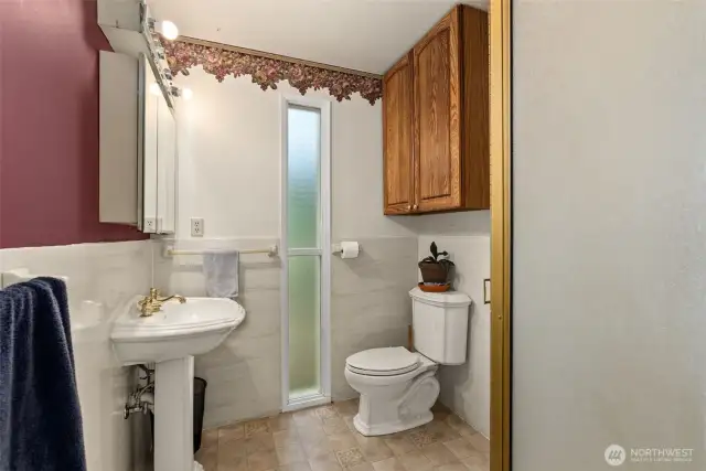 Main home primary bathroom - 3/4.