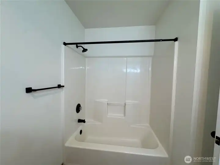 Spacious full baths.