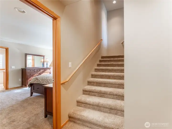 Stairs to Bonus Room