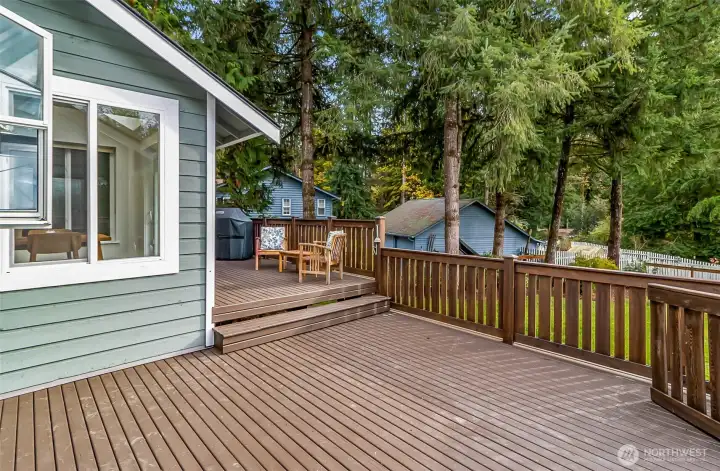 Plenty of room for entertaining