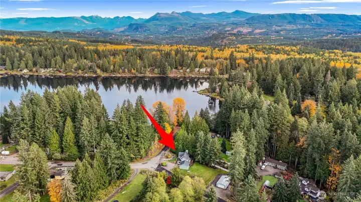 Peaceful, serene and magical place to live and come home to in this overly busy world