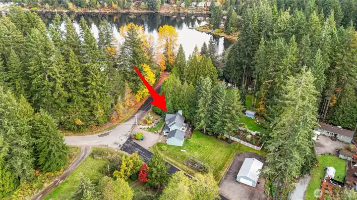 This location gets great sun exposure