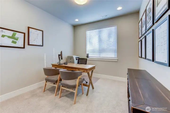 Photos of the Milagro Model Home Plan 2703. Details and color selections will vary. Ask for details.