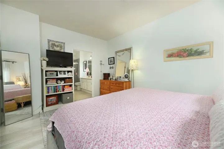 Large Primary bedroom.