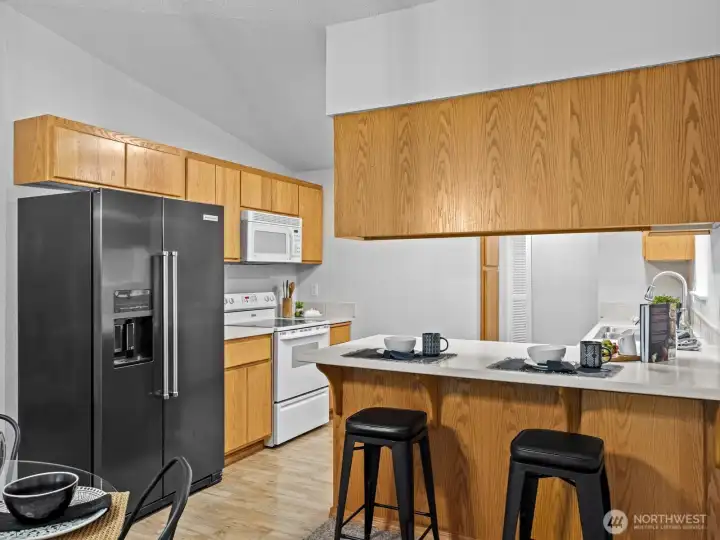 You'll notice throughout how well maintained this home is.