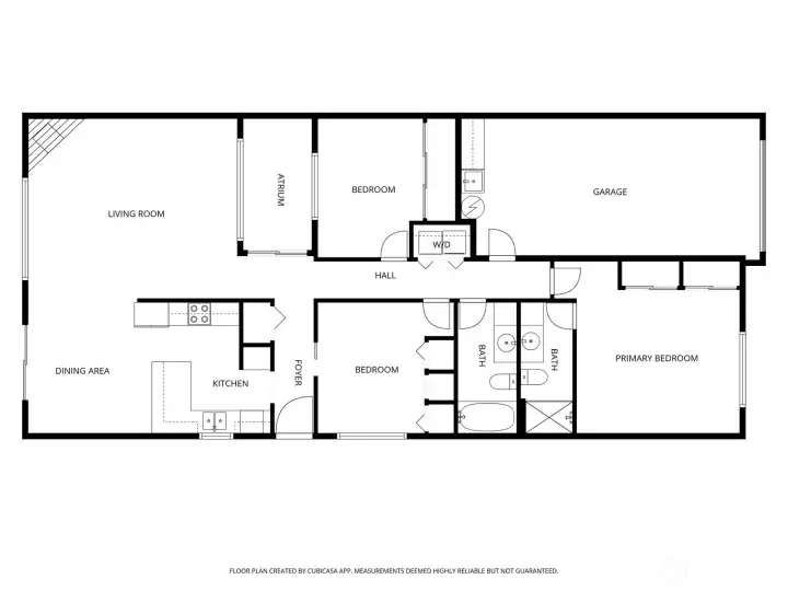 The layout of this condo is so idea.