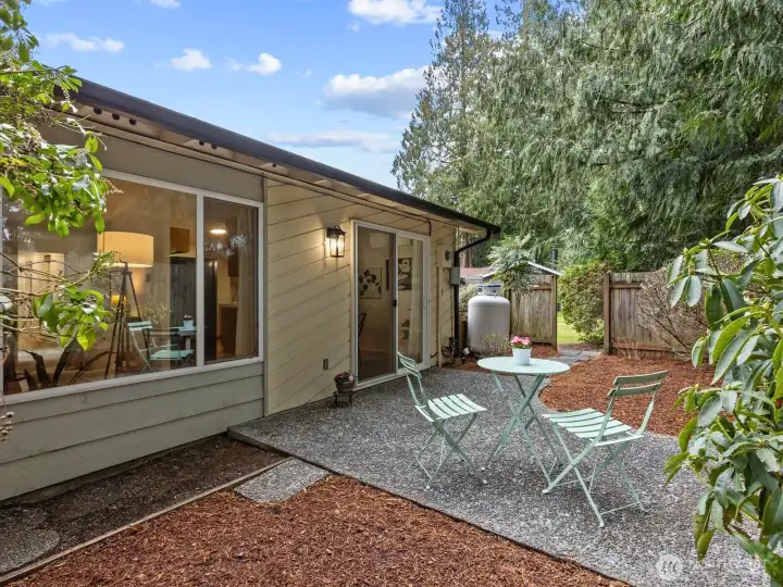 It's such a tranquil space to enjoy.