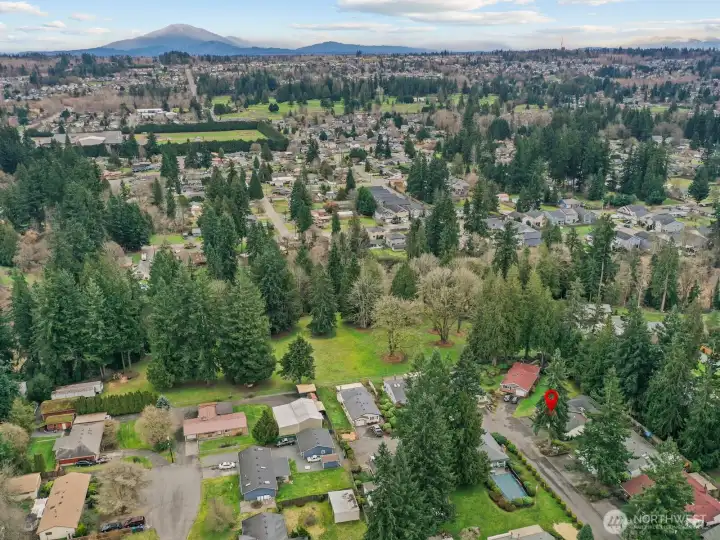 Surrounded by nature, you're so close to nearby amenities without the hustle and bustle of everything.