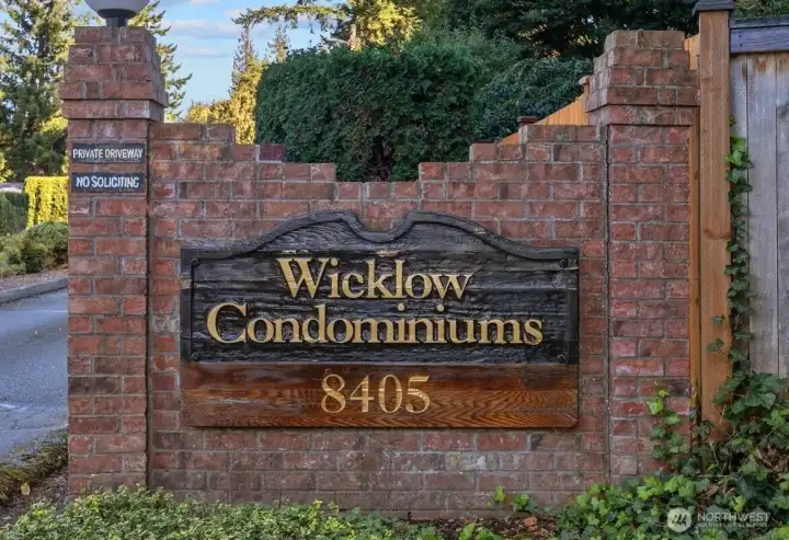 The self-managed HOA is well-run.