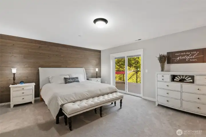 Primary Suite with private deck