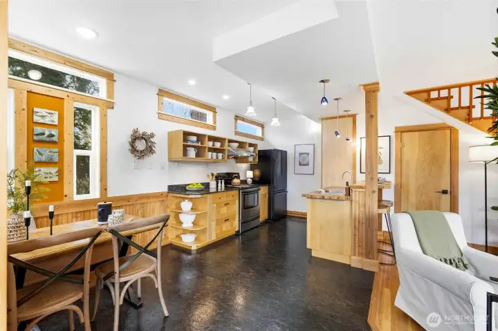 Lots of room to cook and entertain