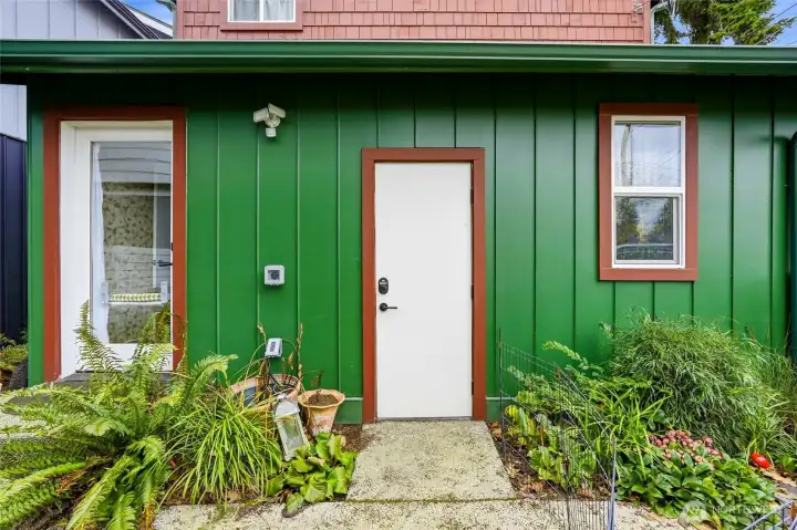 Door to access storage