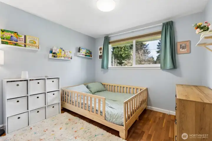 One of the bedrooms.