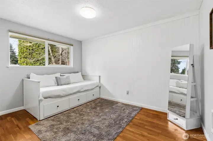 One of the bedrooms.