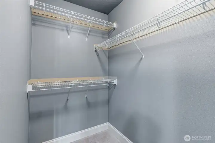 Primary bedroom closet