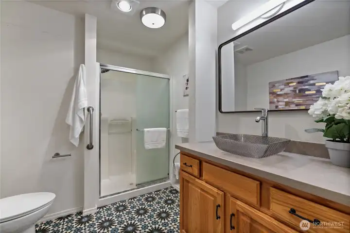 Primary bath Primary bath