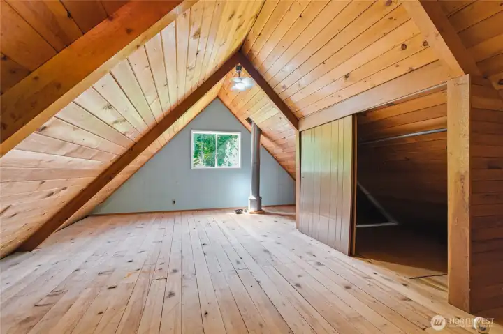 Large attic space