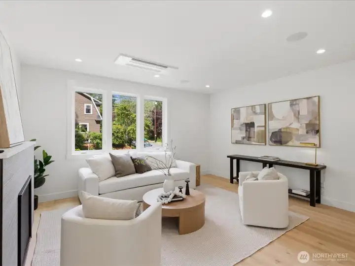 Light filled Living Room