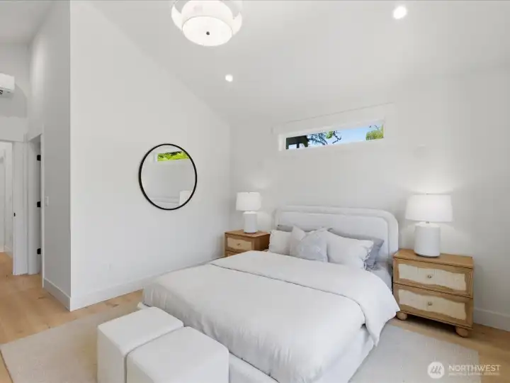 Look at those vaulted ceilings!