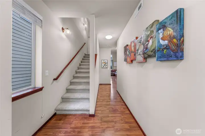 Lets head upstairs! Lets head upstairs!