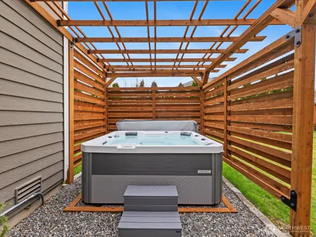 New hot tub!