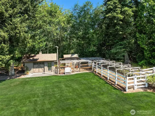 Chicken Coop and outbuilding