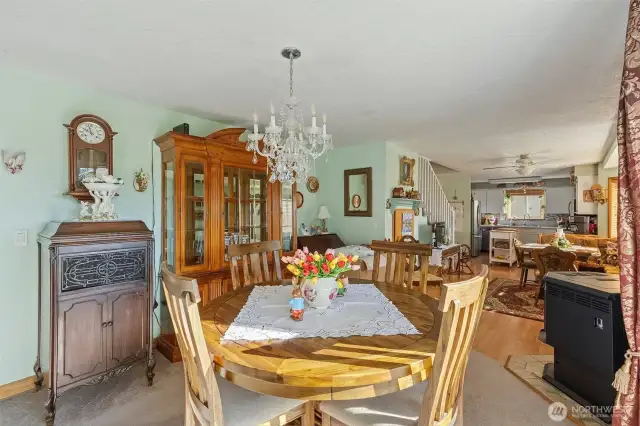 Dining Room and Kitchen