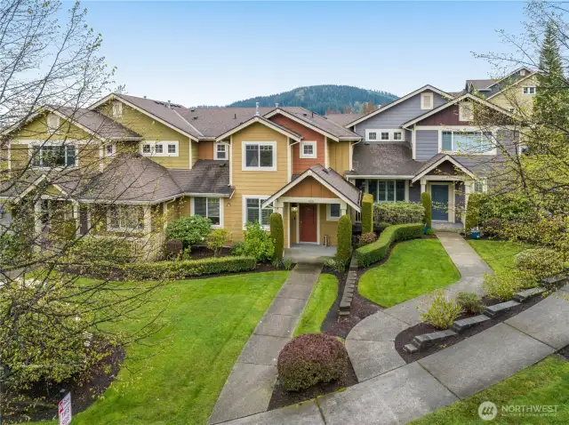 Wake up to mountain views in this coveted Snoqualmie Ridge home
