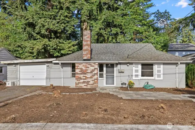 Instant equity in making this large front yard your own!