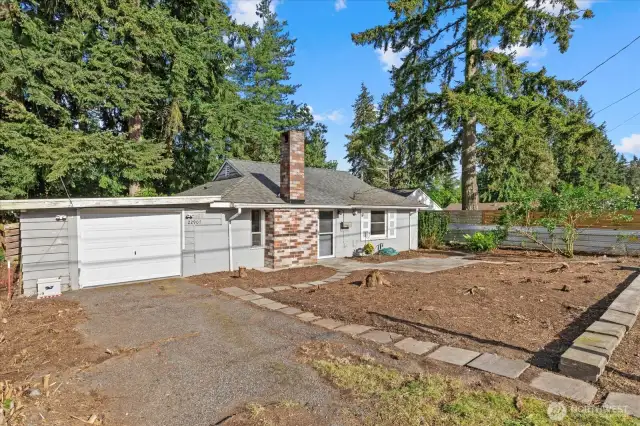 Instant equity in making this large front yard your own!