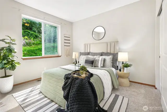 Main floor bedroom