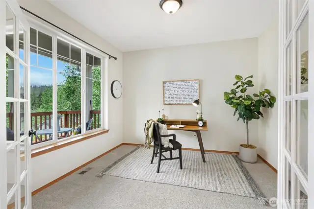 Main floor office