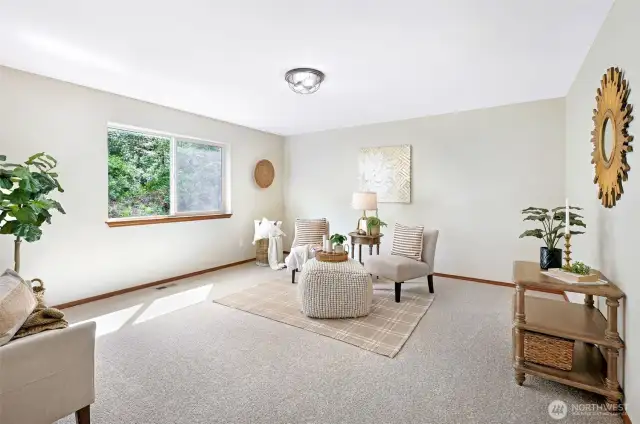 Upstairs bonus room