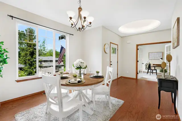 Main floor dining room