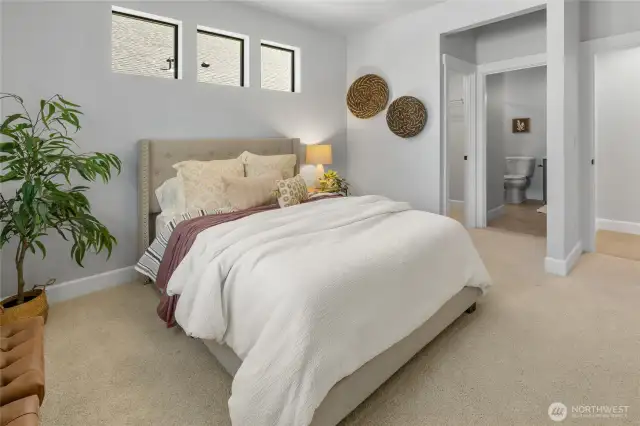 Bedroom 3 with Ensuite bath.