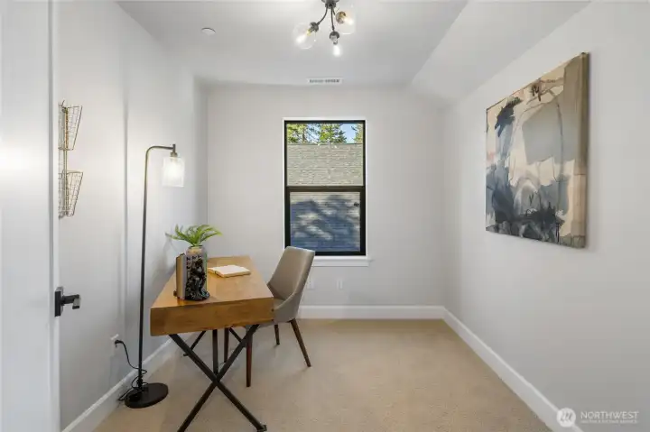 2nd floor study. 2nd floor study.