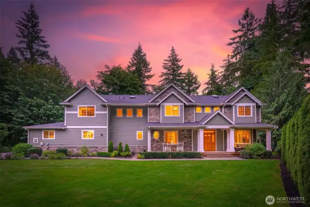 Light-filled custom-built home in the heart of Woodinville.