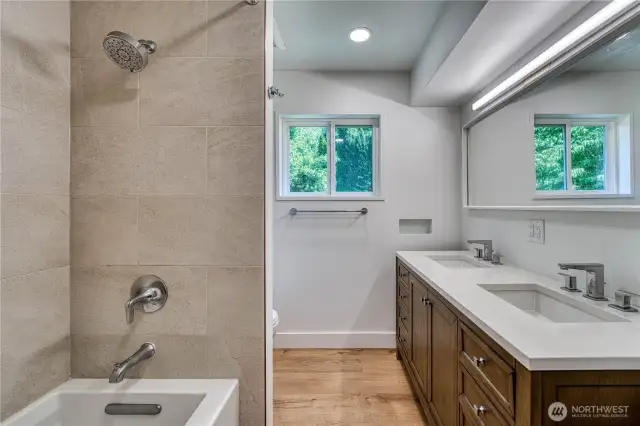 Updated Main Floor bath