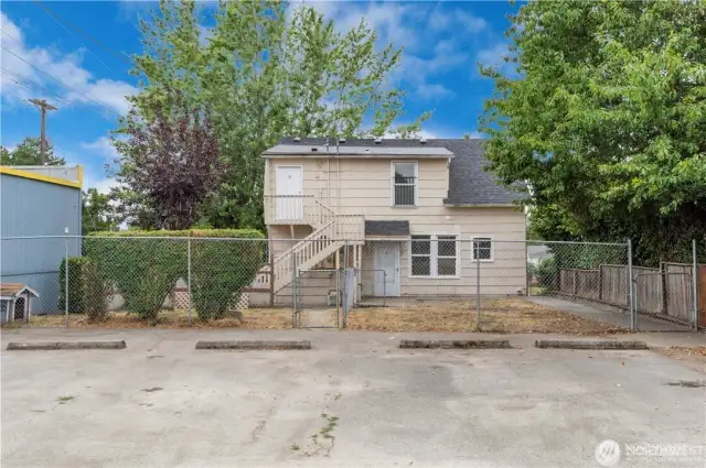 Back of duplex