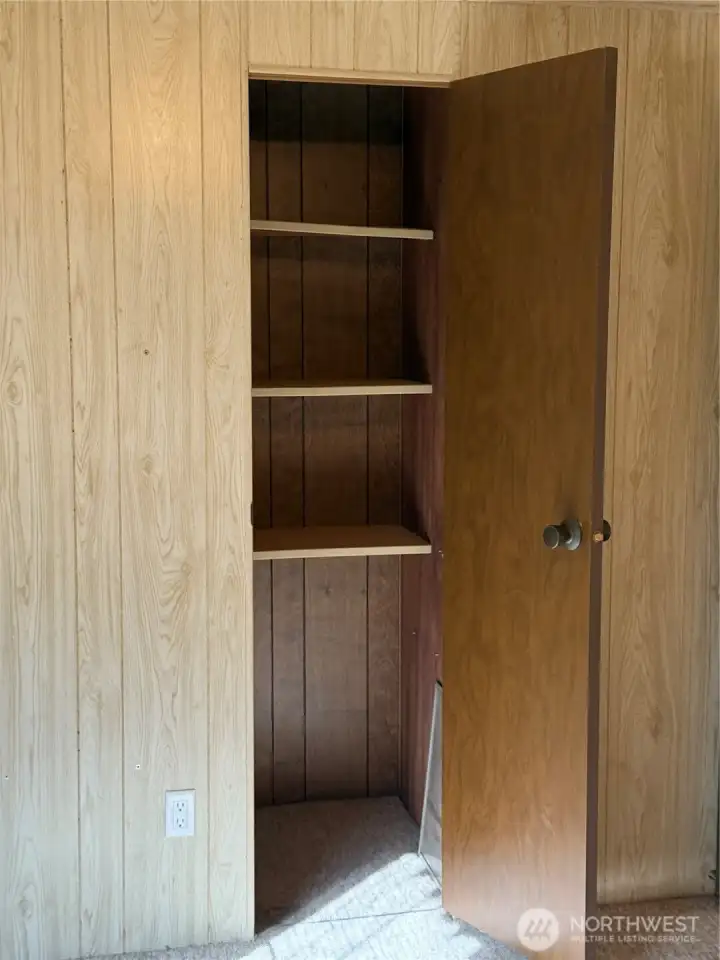 Additional storage space