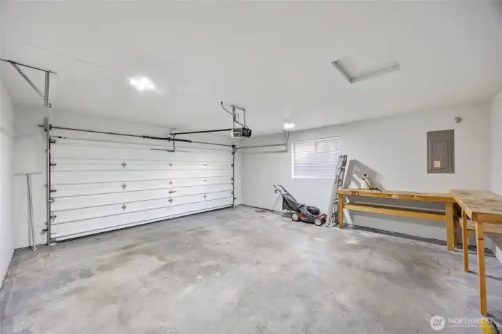 Fully finished garage