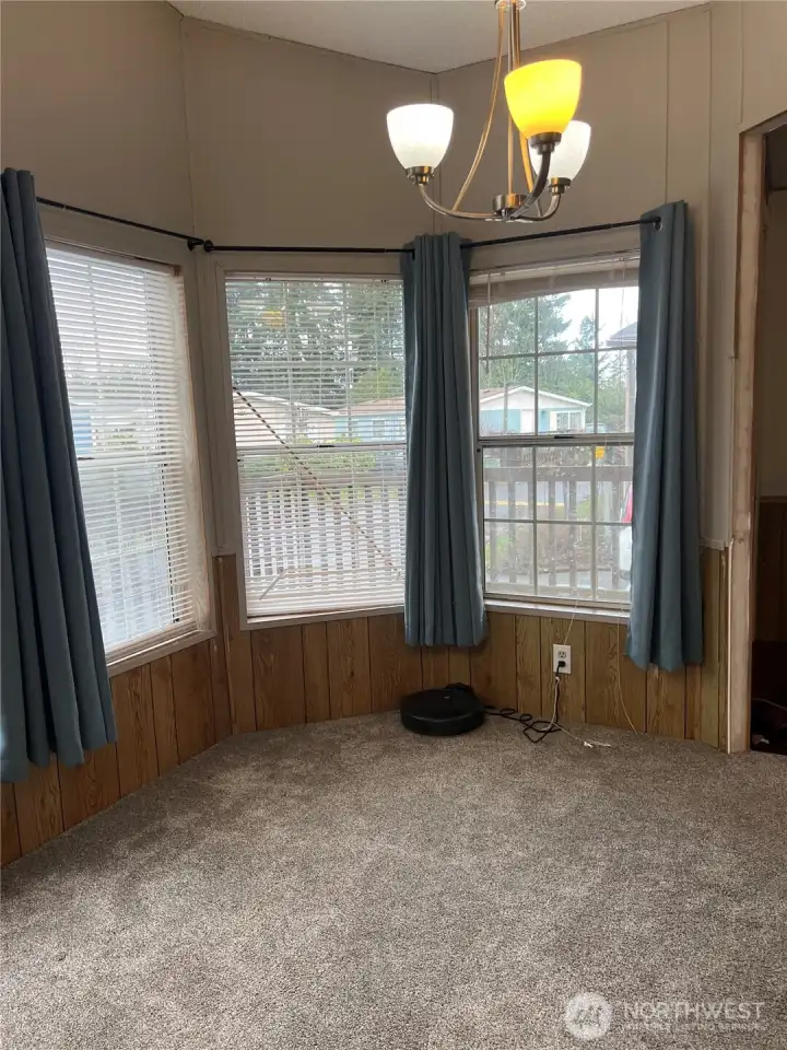 Off the Kitchen eating area