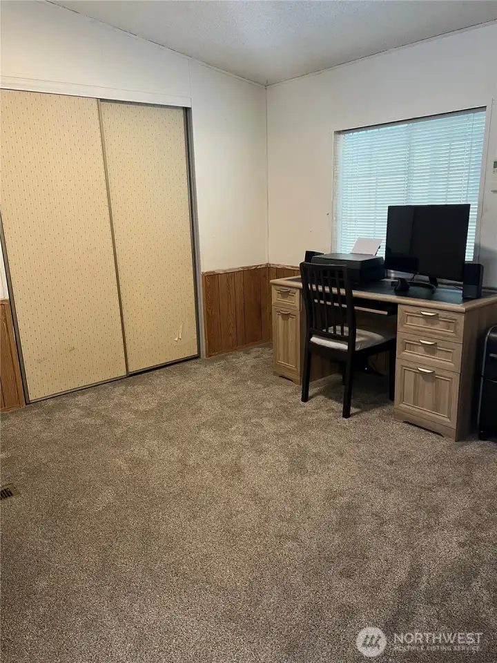 Office off the living room